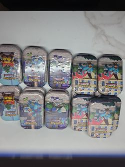 Pokemon cards tcg Lumiose city mini tins