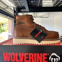 Wolverine Steel Toe Work Boots/ Botas De Trabajo Wolverine 