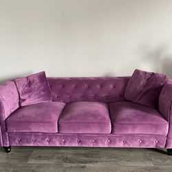 Purple Sofa For Sale!