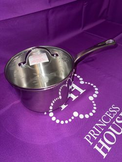 Princess Heritage® Stainless Steel Classic 3-Qt./ 2.81 Saucepan Olla de 3 qt. Princess House