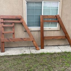 Wood Bunk Bed - Full And Twin Size