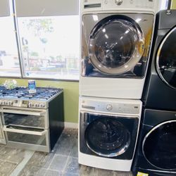Jumbo Washer And Dryer 11$ Down Payment 