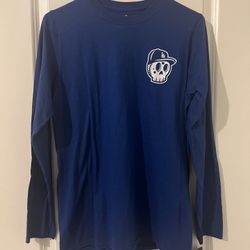 Men’s Fanatics Blue Dodgers Long Sleeve Size Medium