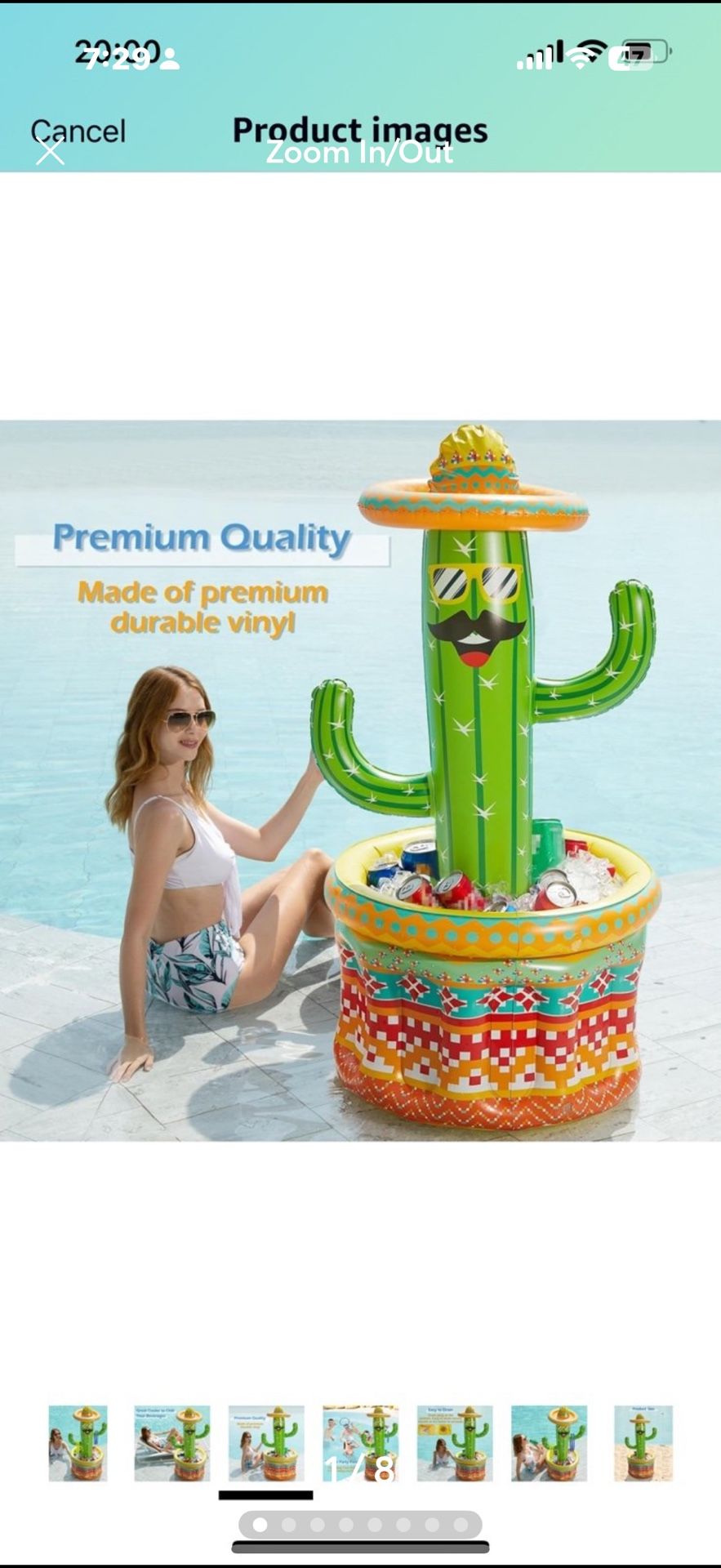 Inflatable Pool Party Cooler