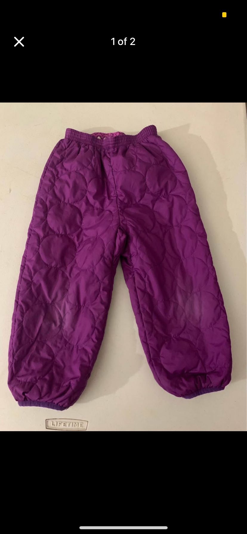 Patagonia Toddler Preschool Puff Pants