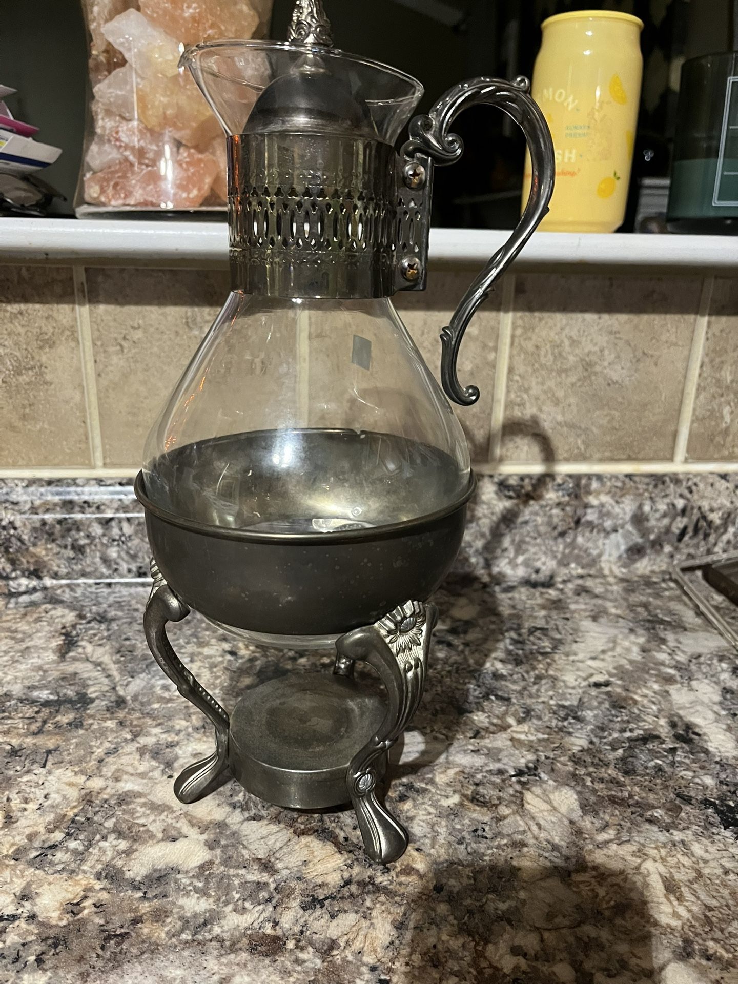 Vintage Coffee/Tea Pot with lid and stand