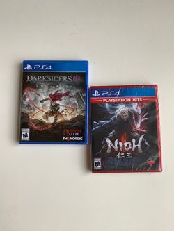 PlayStation 4 PS4 new games never used