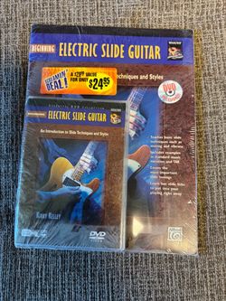 Beginning Electric Slide Guitar Book and DVD Set