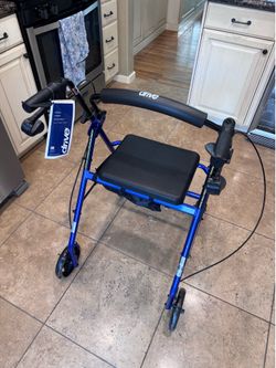 Drive Rollator Walker with Seat & Brakes – Excellent Condition – $50 OBO