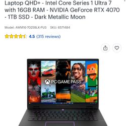 Alienware Laptop 