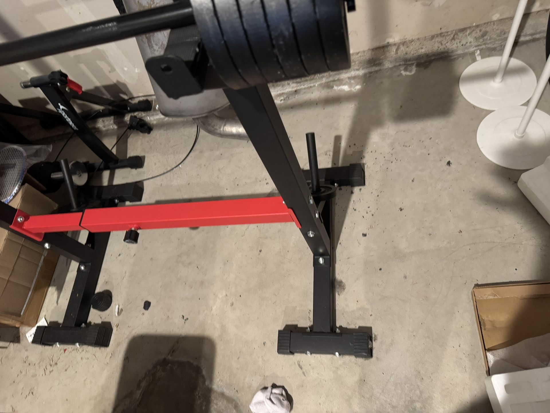 Barbell Stand With Barbell