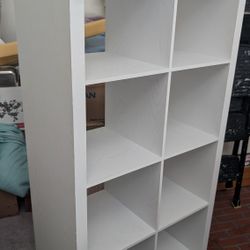 8-Cube Organizer Storage with Opened Back Shelves