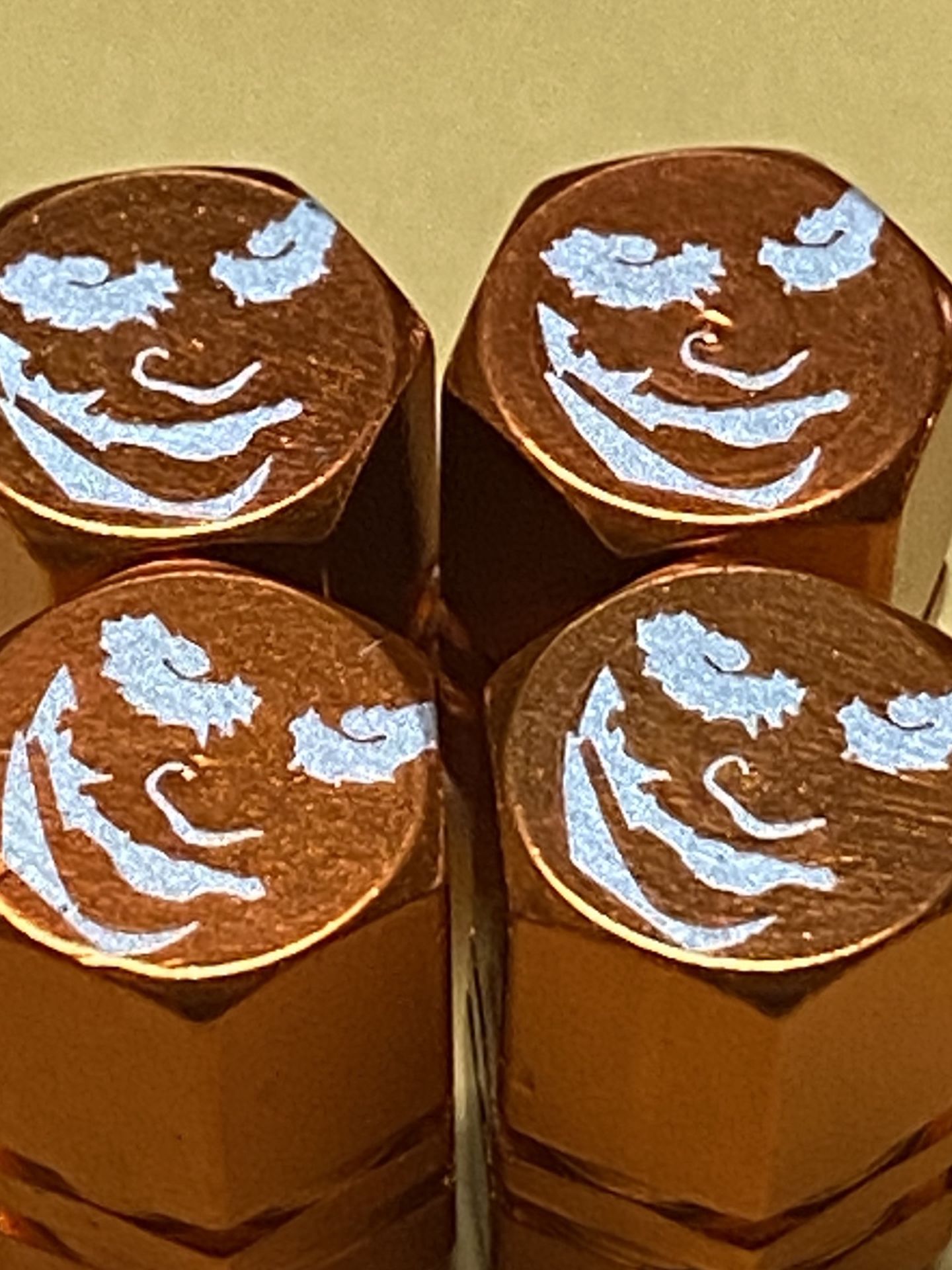 Joker tire valve stem caps