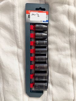 Crescent sae sockets 1/2 in drive