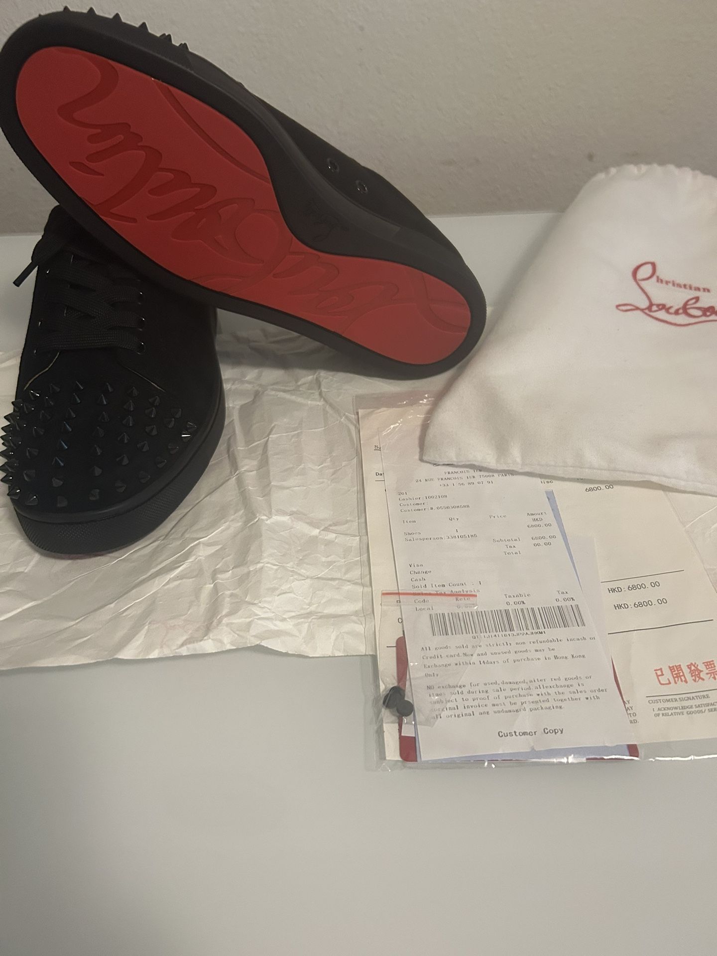 Red Bottoms Size 8.5/42