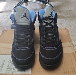 Jordan 5 Black University Blue