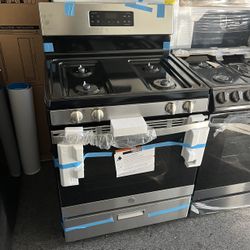 NEW GE 30” GAS STOVE