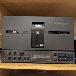 Akai GX-77 Reel-to-Reel Tape Deck Black