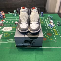 Jordan 1 Retro High OG Washed Black Size 9.5 Men’s 