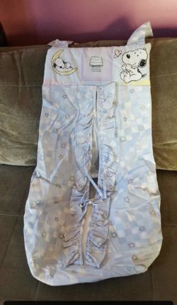 Snoopy diaper stacker
