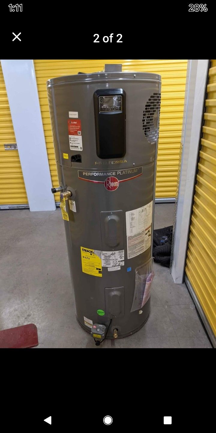 Performance Platinum 65 Gal. Smart High Efficiency Hybrid Heat Pump Water Heater