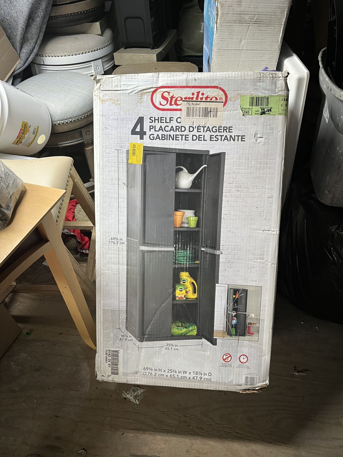 Sterilite Indoor Outdoor Cabinets