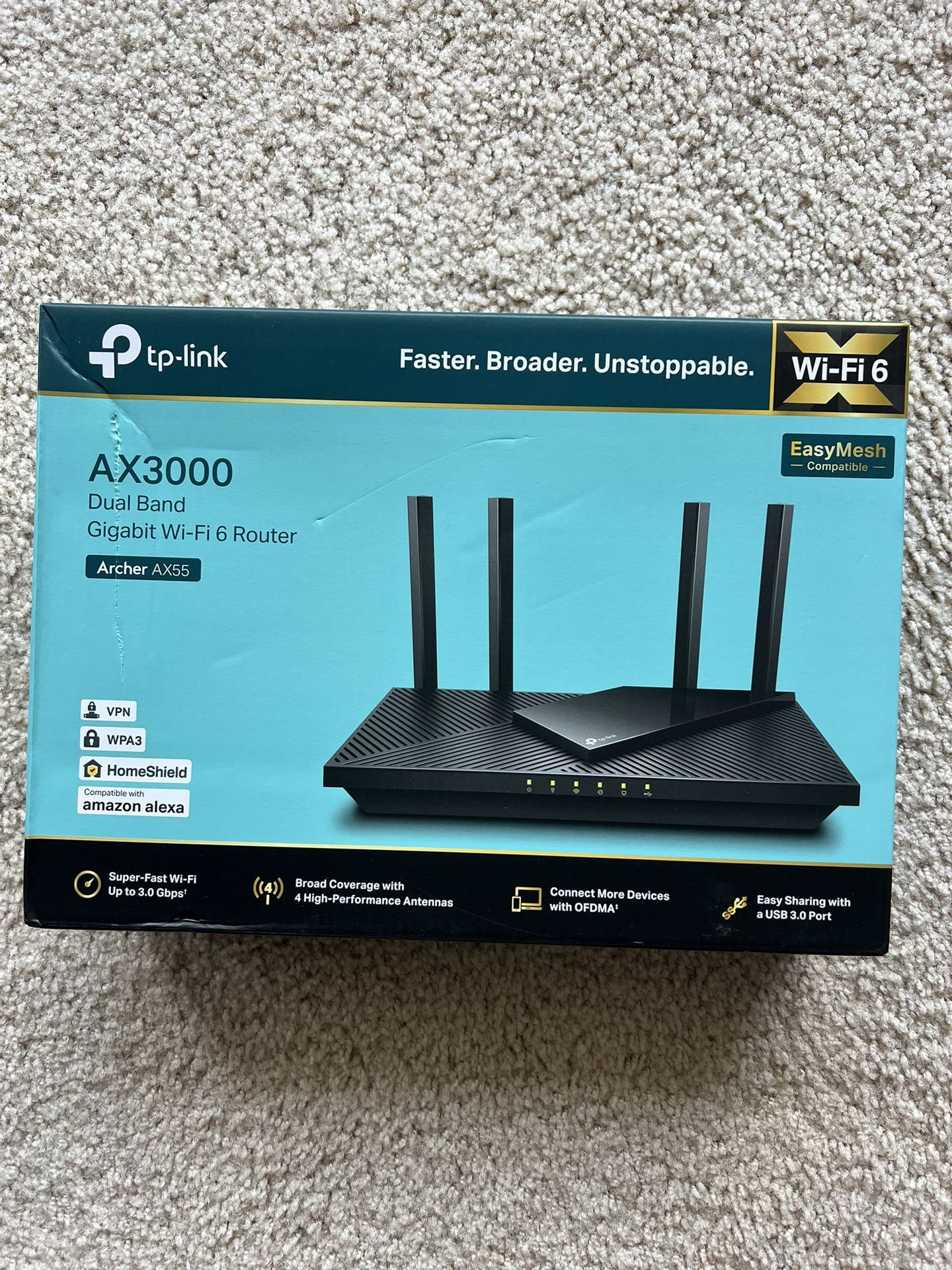TP-Link AX3000 Router (Unwanted Gift) $60