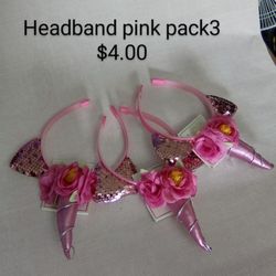HEADBAND FOR LITTLE GIRLS ,PACK OF 3