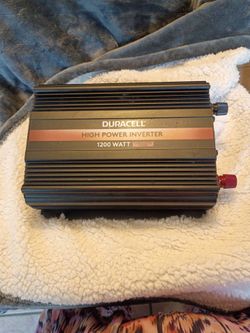 Duracell High Power Inverter 1200watt Used