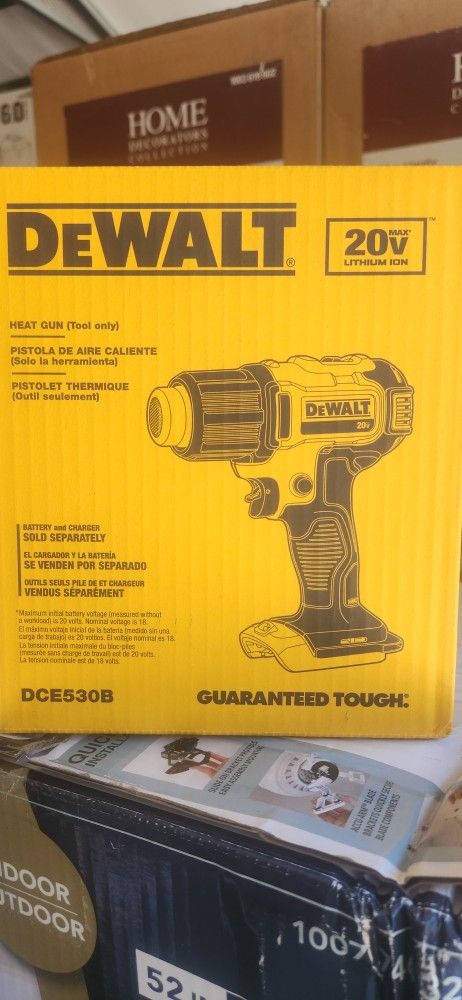🆕️ DEWALT 20V MAX Heat Gun - Tool Only**