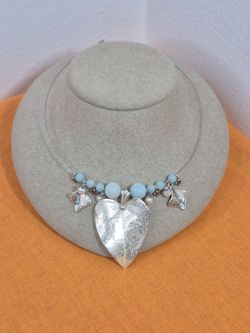 JBB Joshua Benbassat Signed 925 Sterling Silver Leaf Necklace