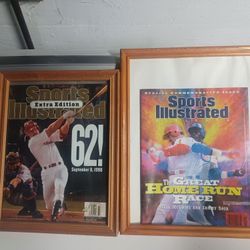 Sports Illustrated Mark McGwire And Sammy Sosa 