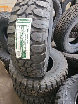 New set of tires 285 70 17 mud terrain