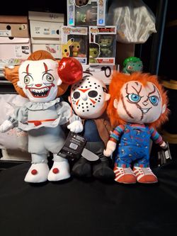 Horror Character Plush Set of 3