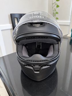 Shoei RF-1400 Medium Matte Black Helmet + Cardo Freecom 4+ + Transitions / 3 Visors