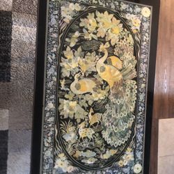 Inlaid Asian Coffee Table 