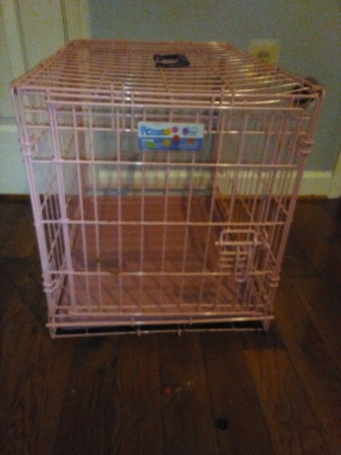 Dog Cage Pink