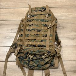 USMC  ILBE Corpsman Assault Pack. Military Backpack 