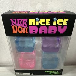 BRAND NEW 4 Pack SEALED Needoh Nice Ice Baby Bundle (Mini Nice Cubes)