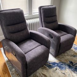 2 Bobs Reclining Chairs