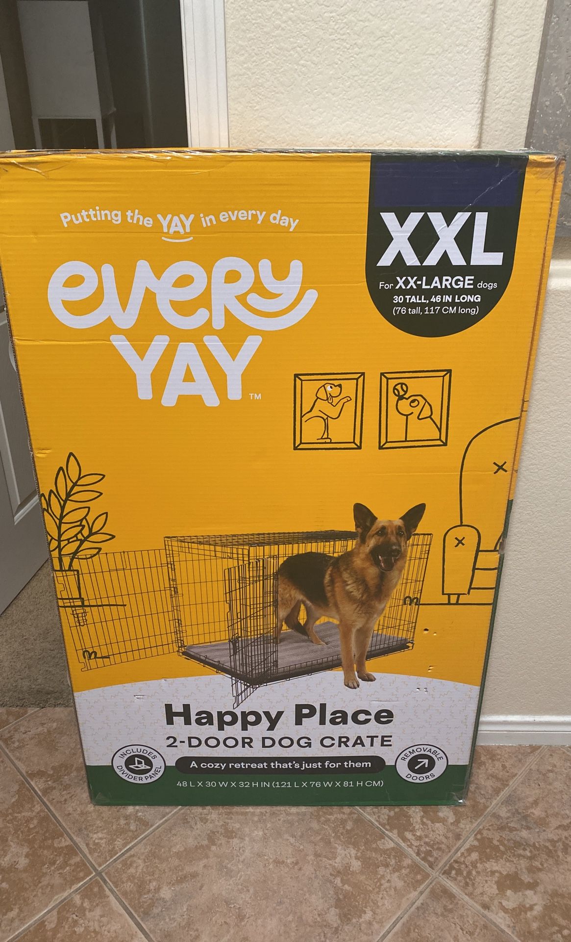Every Yay 2 Door Dog Crate