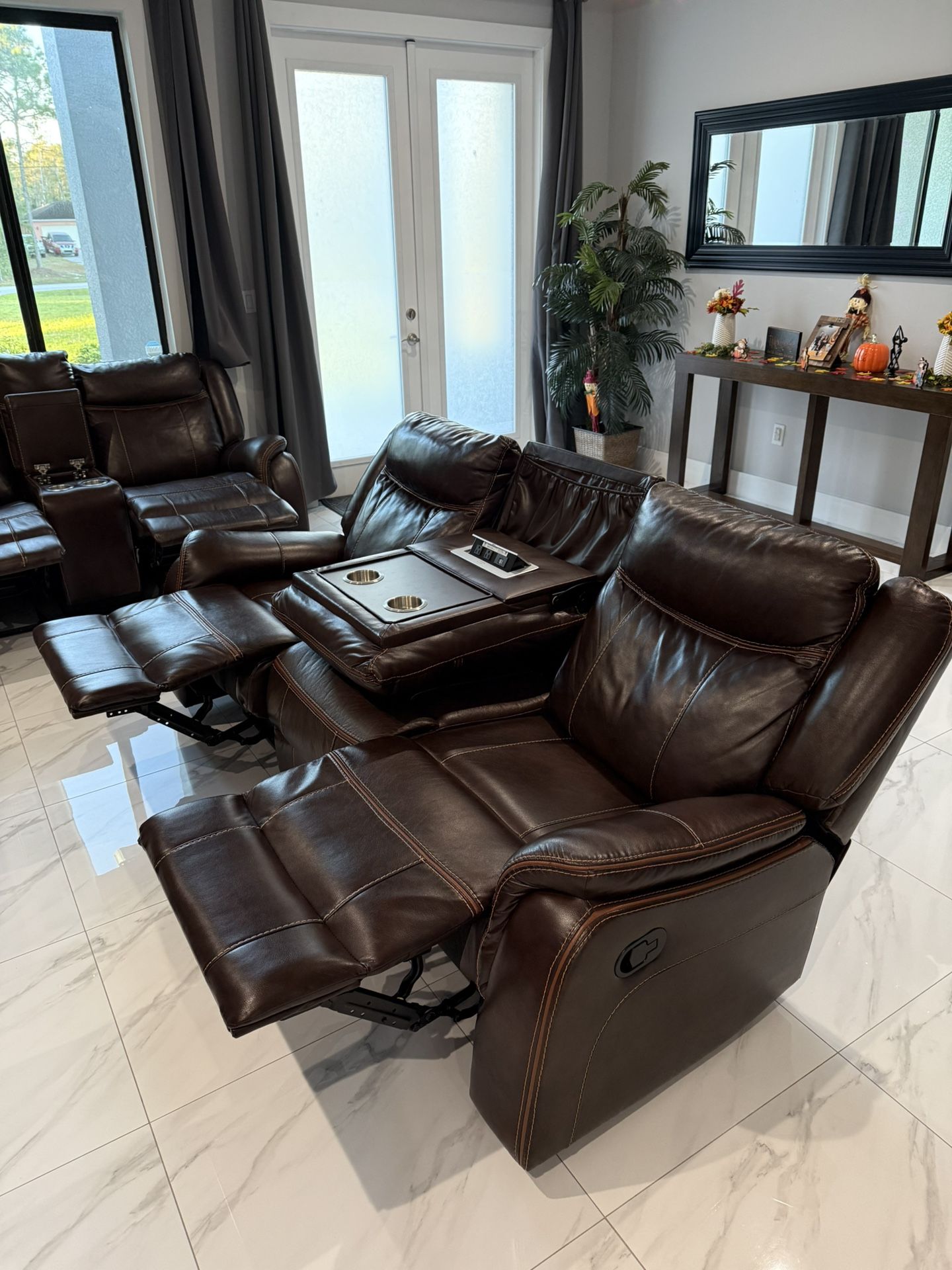 Reclining Sofa + Loveseat Set