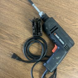 BLACK+DECKER 7152 Electric Drill – Powerful & Reliable 