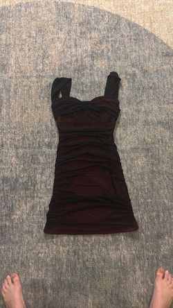 Ruched Bodycon Mini Dress