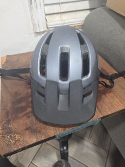 Mountainbike helmet.