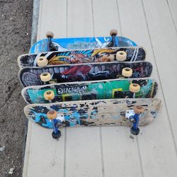Multiple Skateboards Element,santa Cruz, Ect 