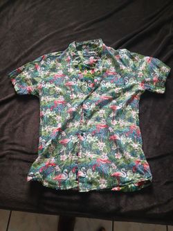 Molokai Tropical Flamingo Hawaiian Shirt