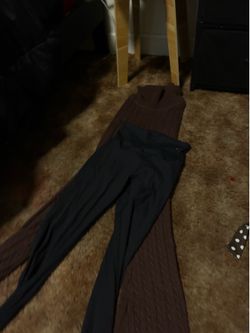 Bell bottom leggings