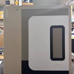 Sonos Sub (Gen 3) Wireless Subwoofer (White) NEW SEALED
