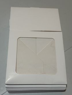 16 White Window Bakery Boxes – 8x8x5